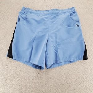 Reebok Shorts‎ Mens Large Blue Running Lightweight Pockets Outdoors Sports